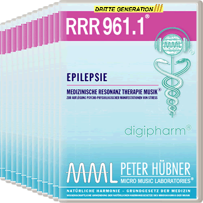 Peter Hübner - Medizinische Resonanz Therapie Musik<sup>®</sup> - RRR 961 Epilepsie Nr. 1-12