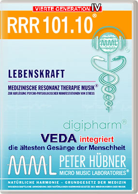 Peter Hübner - Medizinische Resonanz Therapie Musik<sup>®</sup> - RRR 101 Lebenskraft Nr. 10