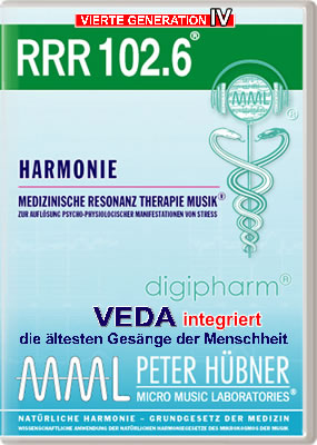 Peter Hübner - Medizinische Resonanz Therapie Musik<sup>®</sup> - RRR 102 Harmonie Nr. 6