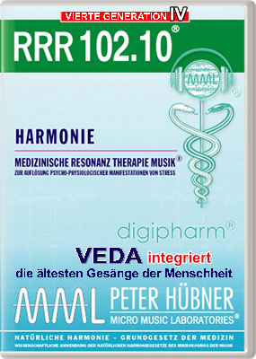 Peter Hübner - Medizinische Resonanz Therapie Musik<sup>®</sup> - RRR 102 Harmonie Nr. 10