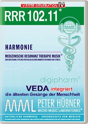 Peter Hübner - Medizinische Resonanz Therapie Musik<sup>®</sup> - RRR 102 Harmonie Nr. 11