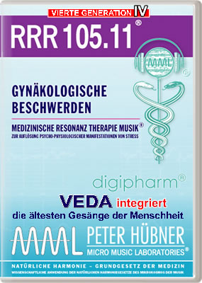 Peter Hübner - Medizinische Resonanz Therapie Musik<sup>®</sup> - RRR 105 Gynäkologische Beschwerden Nr. 11