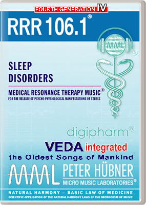 Peter Hübner - Medical Resonance Therapy Music<sup>®</sup> - RRR 106 Sleep Disorders No. 1