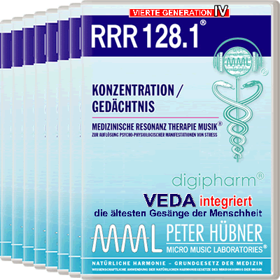Peter Hübner - RRR 128 Konzentration / Gedächtnis Nr. 1-8