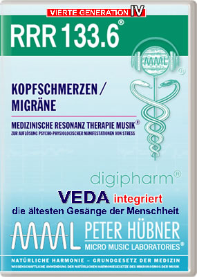 Peter Hübner - Medizinische Resonanz Therapie Musik<sup>®</sup> - RRR 133 Kopfschmerzen / Migräne • Nr. 6