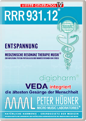 Peter Hübner - Medizinische Resonanz Therapie Musik<sup>®</sup> - RRR 931 Entspannung • Nr. 12