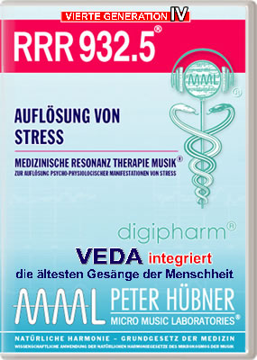 Peter Hübner - Medizinische Resonanz Therapie Musik<sup>®</sup> - RRR 932 Auflösung von Stress • Nr. 5