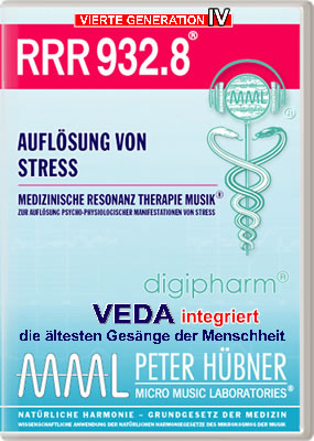 Peter Hübner - Medizinische Resonanz Therapie Musik<sup>®</sup> - RRR 932 Auflösung von Stress • Nr. 8