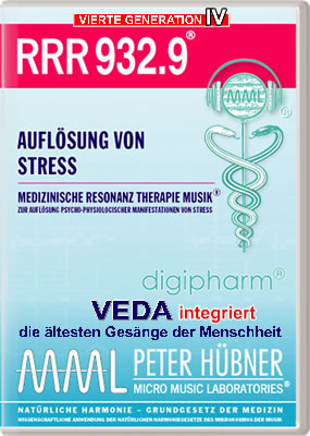 Peter Hübner - Medizinische Resonanz Therapie Musik<sup>®</sup> - RRR 932 Auflösung von Stress • Nr. 9