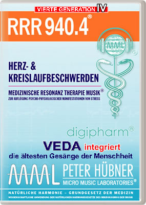 Peter Hübner - Medizinische Resonanz Therapie Musik<sup>®</sup> - RRR 940 Herz- und Kreislaufstörungen Nr. 4