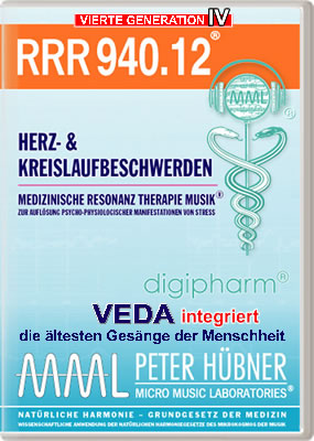 Peter Hübner - Medizinische Resonanz Therapie Musik<sup>®</sup> - RRR 940 Herz- und Kreislaufstörungen Nr. 12