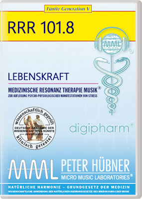 Peter Hübner - Medizinische Resonanz Therapie Musik<sup>®</sup> - LEBENSKRAFT<br>RRR 101 • Nr. 8
