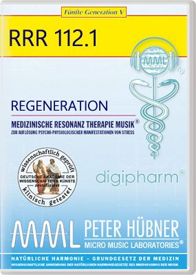 Peter Hübner - Medizinische Resonanz Therapie Musik<sup>®</sup> - REGENERIERUNG<br>RRR 112 • Nr. 1