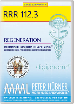 Peter Hübner - Medizinische Resonanz Therapie Musik<sup>®</sup> - REGENERIERUNG<br>RRR 112 • Nr. 3