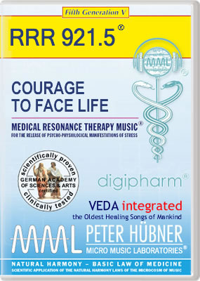 Peter Hübner - COURAGE TO FACE LIFE<br>RRR 921 • No. 5